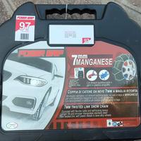 Catene neve nuove 16'' 17'' 18''