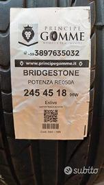 2 gomme 245 45 18 bridgestone A544
