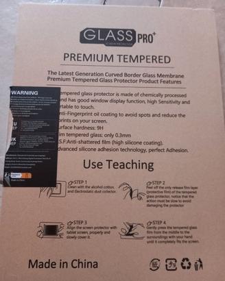 Vetrino per tablet