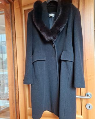 Cappotto Donna Lana e pelliccia