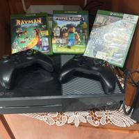 Xbox one+ 2 joystik +giochi