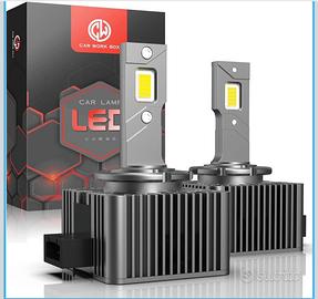 Lampadine D1S LED 60w 12000LM 6000K