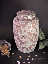 Urne cinerarie a mosaico