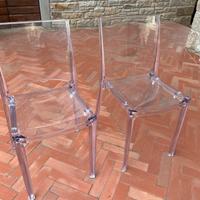 Coppia sedie plexiglass  SIDE GRANDSOLEIL