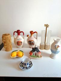 LOTTO SOUVENIR E BOMBONIERE 10 PEZZI 