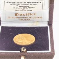 Medaglia Riconoscimento G. Kirner in Oro 18K