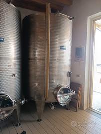botte acciaio inox vino