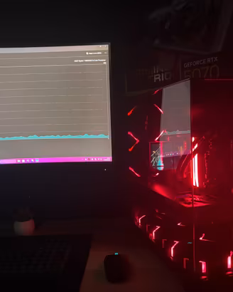 Pc gaming RTX 5070|Ryzen7 9800X3D|assemblato