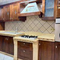 Cucina Lineare in Legno 