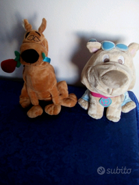 Peluche Scooby-Doo e Scrappy-Doo