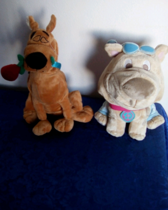 Peluche Scooby-Doo e Scrappy-Doo