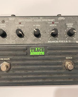 Trace Elliot Acoustic Preamp con Footswitch