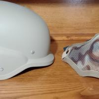 CASCO DA SOFTAIR PIÚ MASCHERA COPRI VOLTO