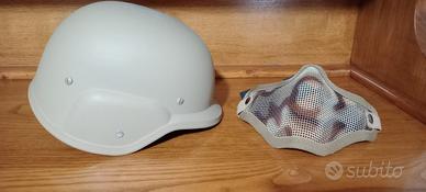 CASCO DA SOFTAIR PIÚ MASCHERA COPRI VOLTO