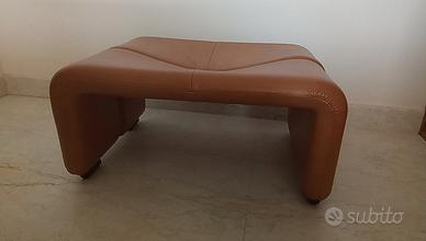 Pouf /poggiapiedi pelle B&B  Coronado