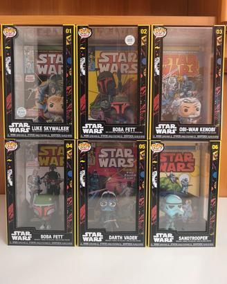 Set Completo Funko Pop! Comic Covers Star Wars