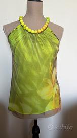 Top scollo halter