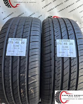2 PNEUMATICI 275/45 R20 ILINK ESTIVE NUOVE