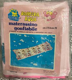 Pantera Rosa - Materassino Gonfiabile - 1985 Nuovo