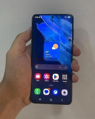 Samsung Galaxy S21 black 128 GB - 8578