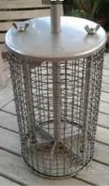 PASTURATORE TRITA SARDE A CESTELLO INOX 316
