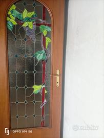 vetrata Tiffany fatta a mano 