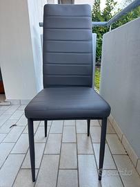 4 Sedie imbottite per cucina