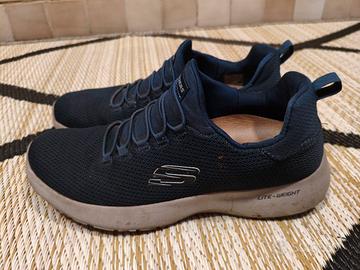 Skechers Sport BLU Uomo-Modello LITE-WEIGHT-USATE