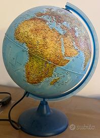 Lampada mappamondo
