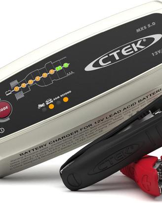 CTEK MXS 5.0, Caricabatterie 12V 5A, con Compensaz