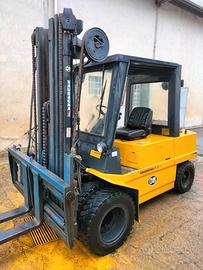 Carrello elevatore muletto Fiat OM diesel