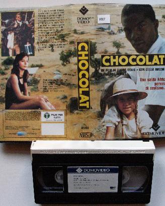 VHS - CHOCOLAT - 1988 - DOMOVIDEO - Ex noleggio -