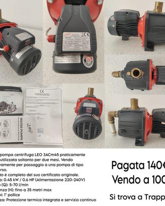 Pompa da 450w silensiosa