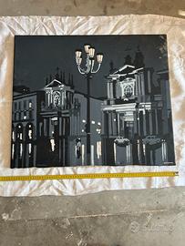 Dipinto originale su tela Mastrosimone '83