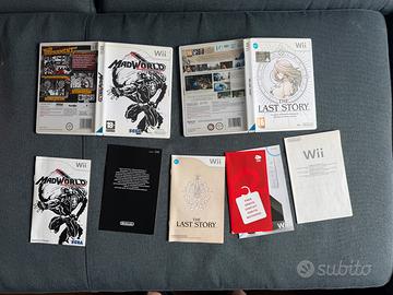 The last story e Madworld Nintendo Wii come nuovi