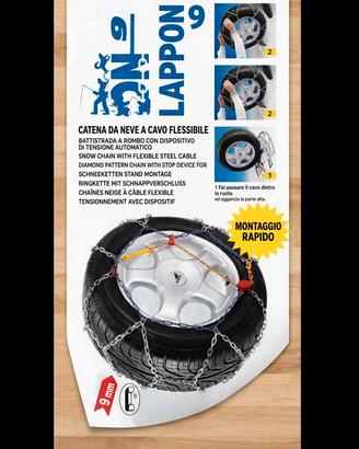 catene da neve AREF 9mm- Gruppo  60