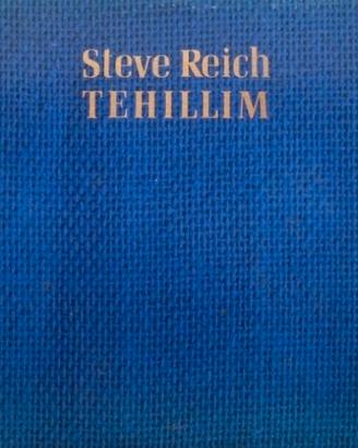 Steve Reich - Tehellim (vinile japanese press)