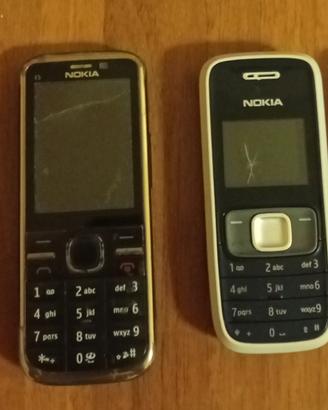 LOTTO CELLULARE NOKIA 1110I C5 2720A 1209