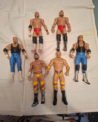 ACTION FIGURE WRESTLING 6 PERSONAGGI