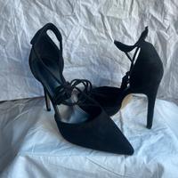 Scarpe nere cop tacco