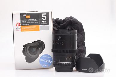 OBIETTIVO SAMYANG VDSLR 35 MM T1.5 MK 2. CANON.