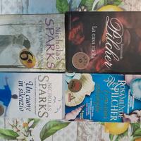 Nr. 4 libri di narrativa rosa di AA.famosi(tot € 8