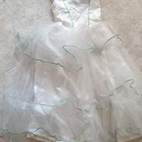 Vestito carnevale bimba principessa delle nevi