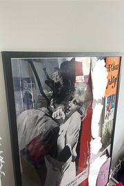 Cornice in legno nero 50x70