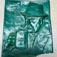 Moretti Birra insegna vintage 85 x 55 cm