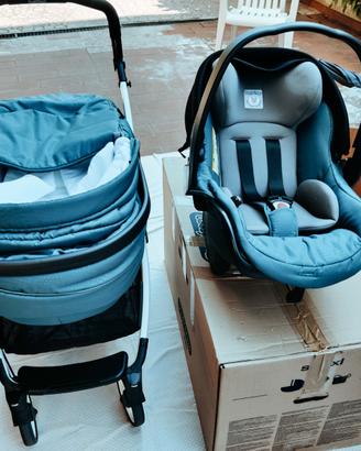 Carrello con navicella e trasportino Peg Perego