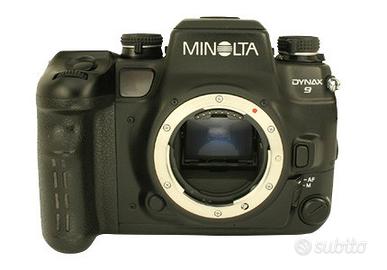 Minolta AF Dynax 9 e 80-200 f2.8 etc anche  sin