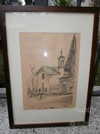 Quadro china chiesa Lagna di Pella