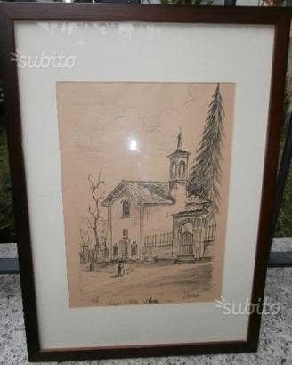 Quadro china chiesa Lagna di Pella