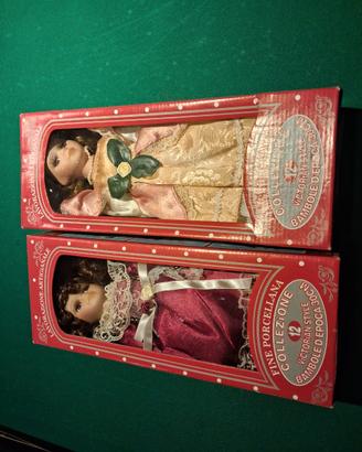 Bambole in porcellana da collezione